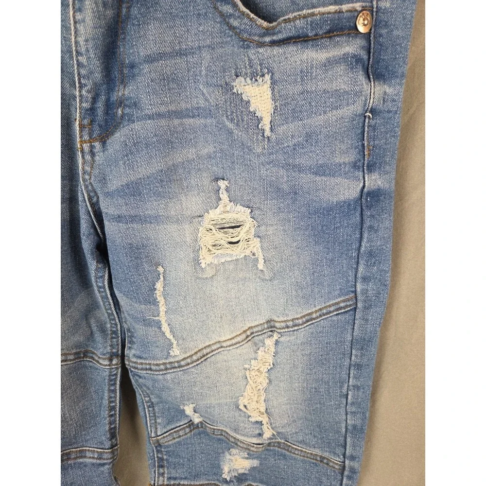 Beat & Rhythm Men's Premium Denim Jean Shorts Distressed‎ Blue Sz 32 Jorts